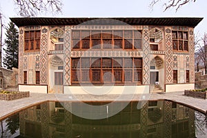 Palác z shake v shake azerbajdžan 